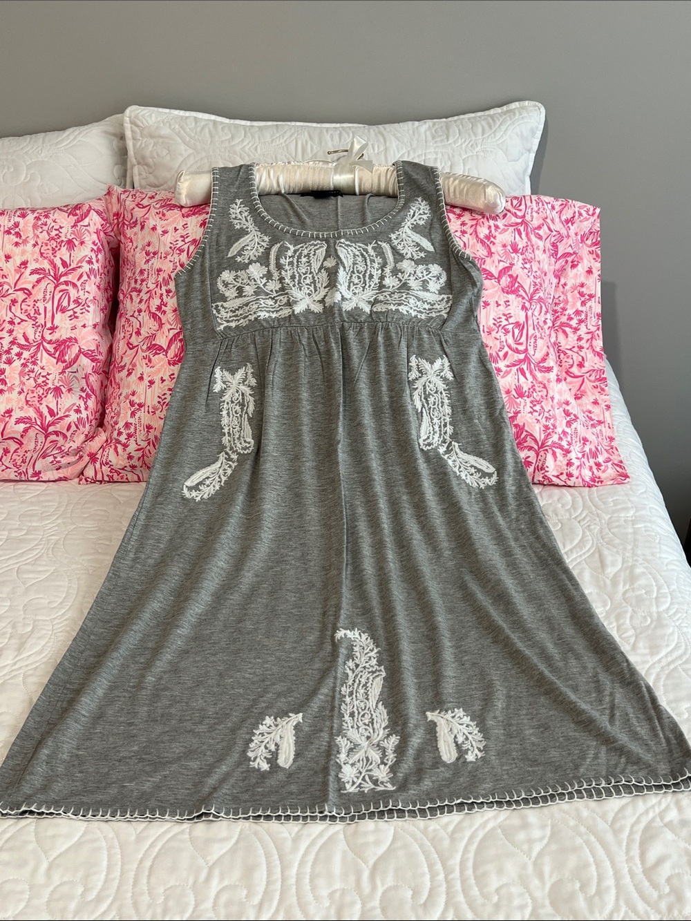 T-shirt Embroidered Dress